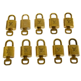 Louis Vuitton Cadenas Bag Charm Gold-plated