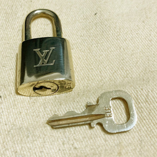 Louis Vuitton Cadenas Bag Charm Gold-plated
