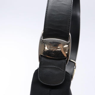 Salvatore Ferragamo Vala Shoulder Bag Canvas