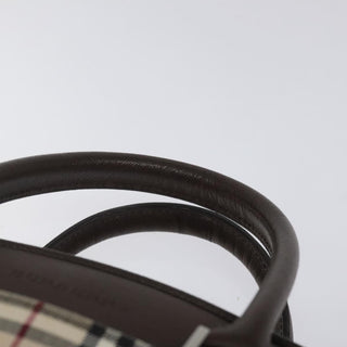 Burberry Nova Check Bowling Bag Canvas