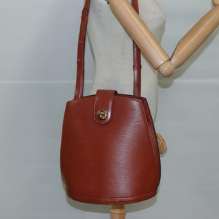 Louis Vuitton Cluny Shoulder Bag Epi Leather