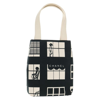 Chanel Coco Window Tote Printed Canvas
