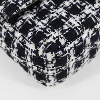 Chanel Square Classic Single Flap Bag Quilted Tweed