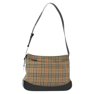 Burberry Shoulder Bag Nova Check Canvas