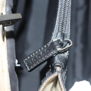 Gucci Vintage Bamboo Handle Tote Canvas