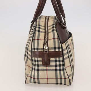 Burberry Nova Check Bowling Bag Canvas