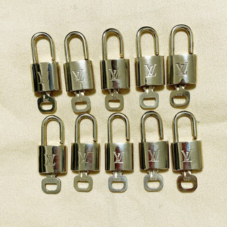 Louis Vuitton Cadenas Bag Charm Gold-plated