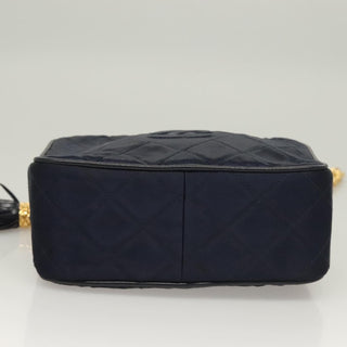 Chanel Vintage Timeless Camera Tassel Bag Silk