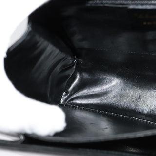 Salvatore Ferragamo Gancini Convertible Top Handle Bag Leather