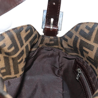 Fendi Mamma Baguette Zucca canvas