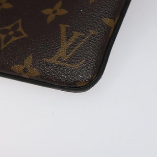Louis Vuitton Zipped Pouch Limited Edition Logo Story Monogram Canvas