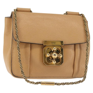 Chloe Elsie Chain Shoulder Bag Leather