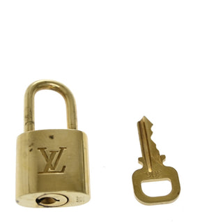 Louis Vuitton Cadenas Bag Charm Gold-plated