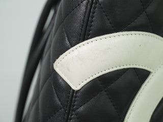 Chanel Cambon Tote Quilted Leather