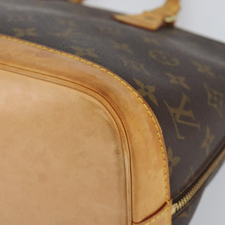 Louis Vuitton Alma Handbag Monogram Canvas