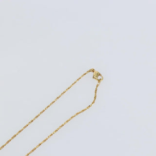 Christian Dior CD Pendant Necklace Metal and Crystals