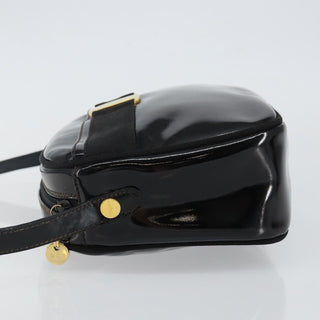 Salvatore Ferragamo Vala Shoulder Bag Patent Leather