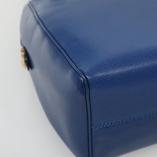 Celine Circle Logo Handbag Leather