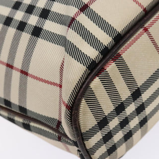 Burberry Nova Check Tote Canvas and Leather