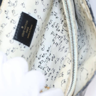 Louis Vuitton Orange Cat Shoulder Bag Limited Edition Grace Coddington Epi Leather and Catogram Canvas