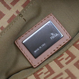 Fendi Shopping Tote Zucca Coated Canvas