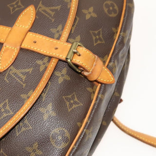 Louis Vuitton Saumur Handbag Monogram Canvas