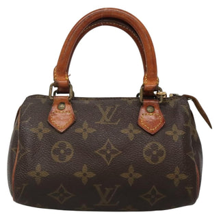 Louis Vuitton Speedy Mini HL Handbag Monogram Canvas