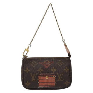 Louis Vuitton Pochette Accessoires Limited Edition Monogram Trunk