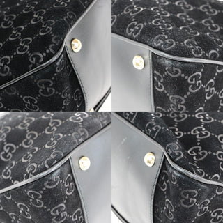 Gucci Web Tote Suede
