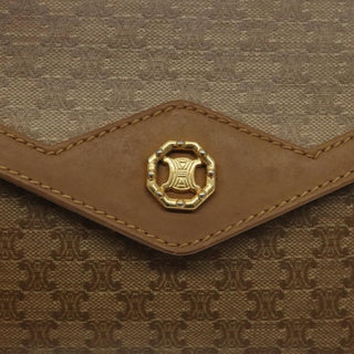 Celine Macadam Shoulder Bag Canvas