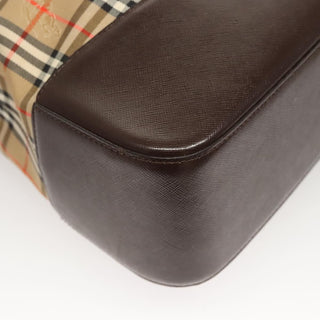 Burberry Nova Check Tote canvas check pattern