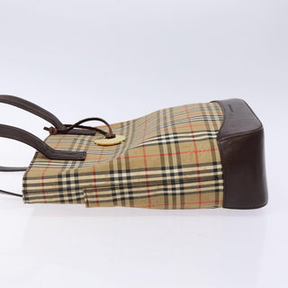 Burberry Nova Check Tote canvas check pattern