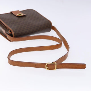 Celine Macadam Shoulder Bag PVC Leather