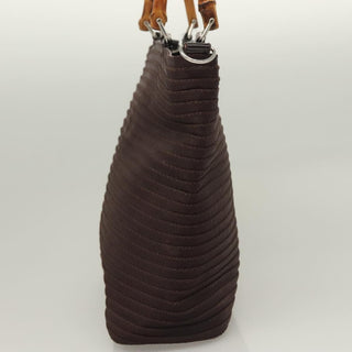Gucci Vintage Bamboo Handle Tote Nylon