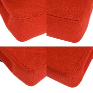 Chanel Vintage Clutch Pleated Leather