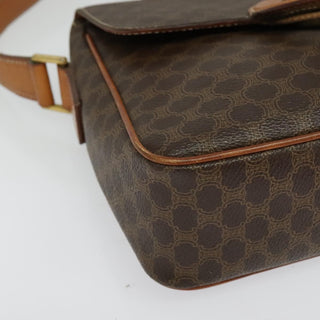 Celine Macadam Shoulder Bag PVC Leather