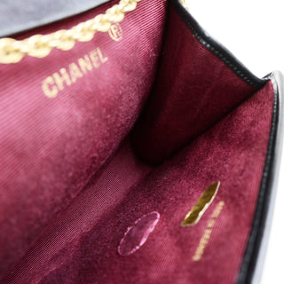 Chanel Vintage Round Flap Bag Quilted Lambskin