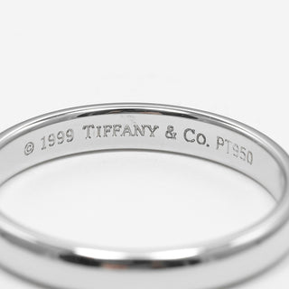 Tiffany & Co. Classic Wedding Band Ring Platinum