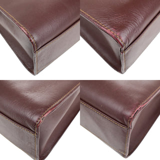 cartier Must de cartier 2C logo Hand Bag Leather