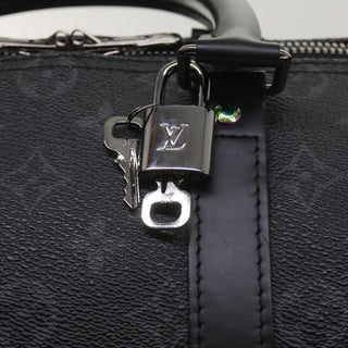 Louis Vuitton Keepall Bandouliere Bag Flash Fragment Monogram Eclipse Canvas