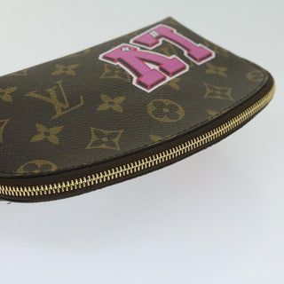 Louis Vuitton Cosmetic Pouch Limited Edition Patches Monogram Canvas