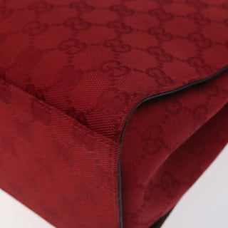 Gucci Vintage Bamboo Handle Tote Canvas