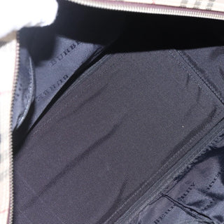 Burberry Nova Check Bowling Bag Canvas