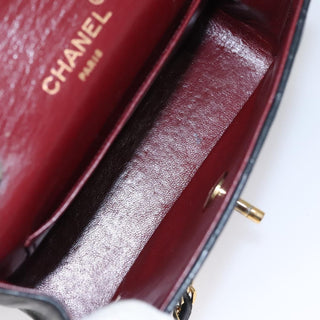 Chanel Vintage CC Chain Flap Bag Quilted Lambskin