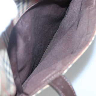 Burberry Nova Check Tote canvas check pattern