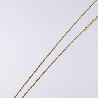 Christian Dior CD Round Pendant Necklace Metal