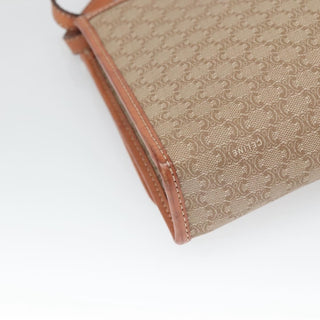 Celine Macadam Shoulder Bag PVC Leather