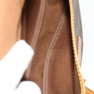 Louis Vuitton Saumur Handbag Monogram Canvas