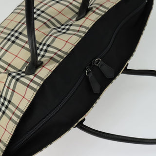 Burberry Nova Check Tote Nylon
