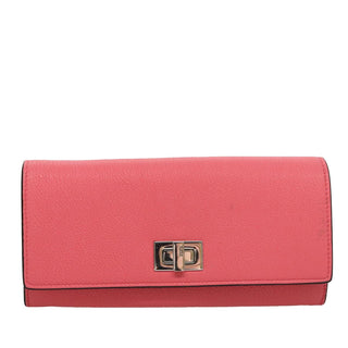 Fendi Peekaboo Wallet Leather